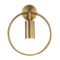 Gold Ring Decoration Spotlight Wall Lamp